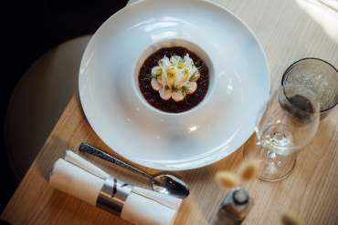 Restaurant Atre Restaurant Gastronomique à Honfleur, Normandie L'asperge verte