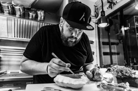 le chef Julien Lefebre Restaurant l'Atre Honfleur